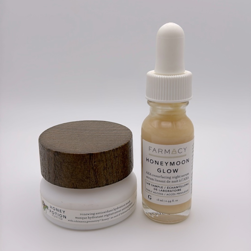 Farmacy Honeymoon Glow Serum & Honey Potion Mask Duo